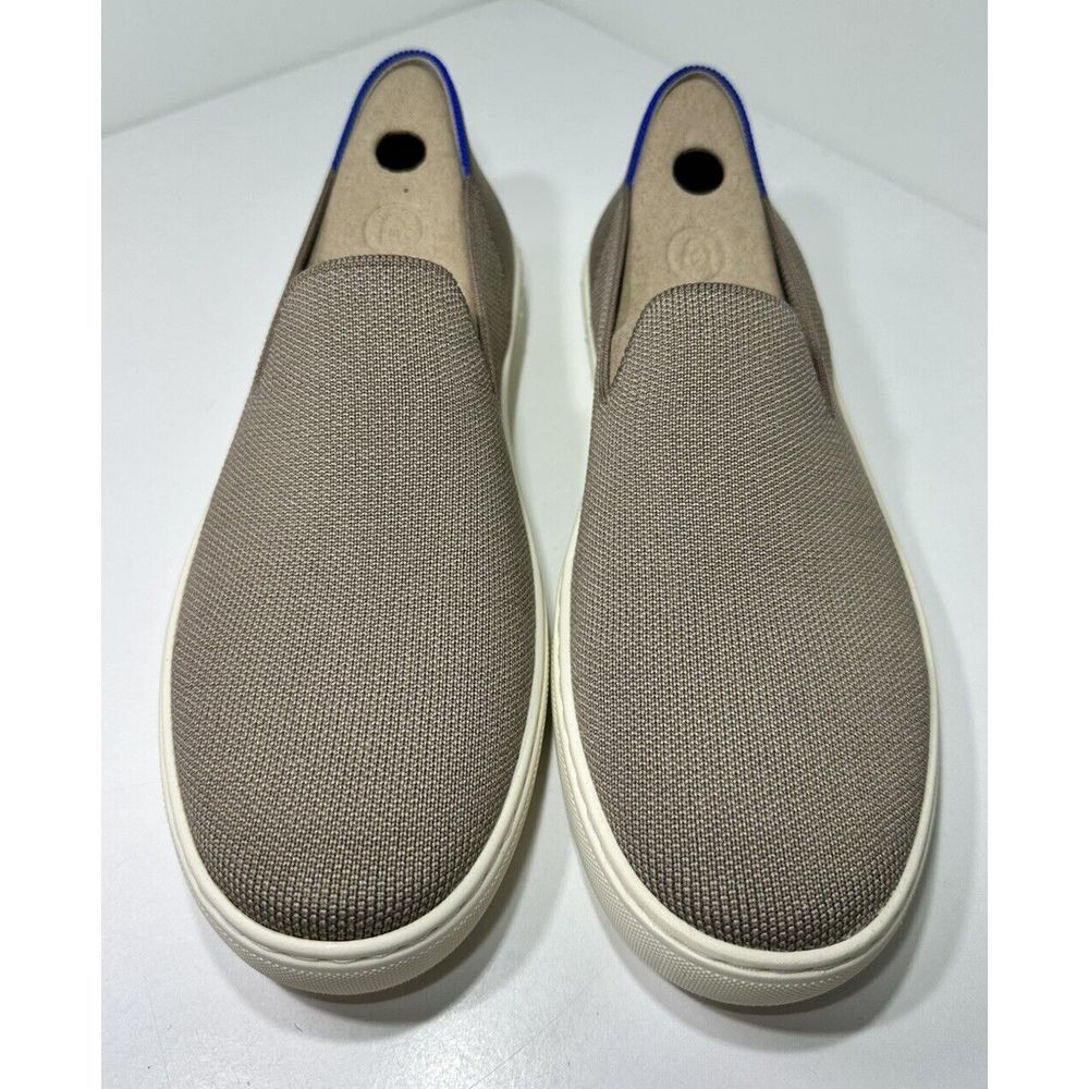 Rothy's The Original Slip On Sneaker‎ Sand Textile Comfort Shoe Womens US 9.5